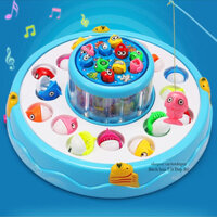 Đồ chơi câu cá 2 tầng quay 360 độ cho trẻ