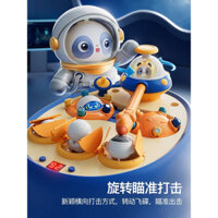 Đồ chơi câu cá bắn đạp chuột gắp sâu thế hệ mới, chiến hạm vũ trụ có hiệu ứng đèn nhạc