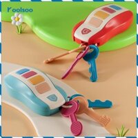Đồ chơi chìa khóa âm nhạc trên ô tô Koolsoo có âm thanh và ánh sáng Điện tử thú cưng Chìa khóa ô tô trên một