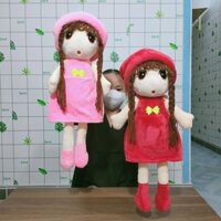 ĐỒ CHƠI CHIBI BÚP BÊ NHỒI BÔNG CHO BÉ GÁI CHẤT MỊN AN TOÀN CHO BÉ