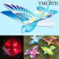 Đồ chơi chim RC bay VMCRTD, Máy bay không người lái RC Mini phát sáng sạc USB, Máy bay điều khiển từ xa Bionic, Máy bay ngoài trời vui nhộn