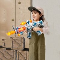 Đồ chơi cho Bé, đồ chơi súng chạy pin có nhạc và đèn an toàn cho Trẻ