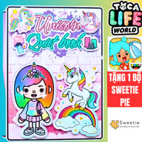 đồ chơi cho bé gái đồ chơi kuromi cô tiên xanh Ngôi nhà của bé Unicorn House In Quiet Book