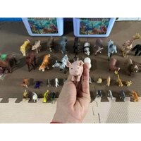 Đồ Chơi Cho Bé Mô Hình Động Vật, Thú Rừng Đẹp 58 Chi Tiết Siêu Thực - Có Hộp Đựng