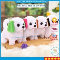 Đồ chơi Chó bông biết đi, vẫy đuôi, biết sủa bibi, biết vẫy đuôi cực Cute cho bé-POTATO