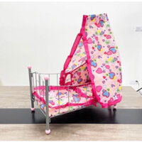 Đồ chơi cho búp bê giường có rèm che. Lovely Baby.