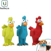 Đồ chơi cho chó kêu ZENITTHGEM, Gà la hét cao su bền bỉ chống nhai, Linh hoạt sáng tạo Dễ dàng làm sạch Mô phỏng thú cưng Bóp đồ chơi âm thanh Chó vừa và lớn