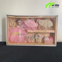 Đồ chơi cho con gái, búp bê barbie cô dâu, đồ chơi đáng yêu cho bé 598-171