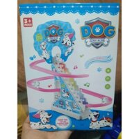 Đồ chơi chó đốm leo thang pin
