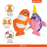 Đồ chơi cho mèo hình cá nhà táng & cá Nemo FOFOS