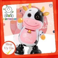Đồ Chơi Chú BÒ SỮA - TRÂU VÀNG Điện Tử Nhảy Múa Có Đèn Và Nhạc siêu CUTE Cho Bé tăng khả năng vận động💖