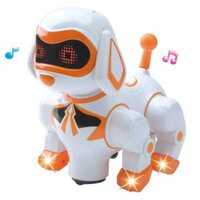 Đồ chơi chú chó biết nhảy có nhạc đèn YN188337 (Cam)