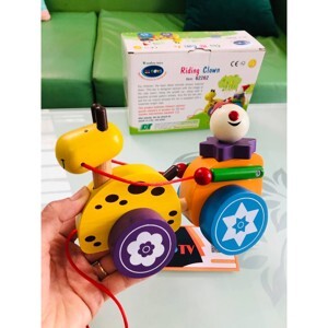 Đồ chơi chú hề gỗ DG1-001 (DG1-012)