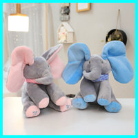 Đồ Chơi Chú Voi Ú Òa Trốn Tìm Vui Nhộn Biết Hát,Cụp Tai Cho Bé