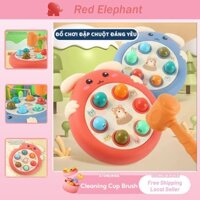 Đồ chơi chuột đồng cho trẻ sơ sinh dạy sớm trò chơi tương tác cho cha mẹ