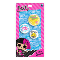 Đồ Chơi CLEVER HIPPO Huy Hiệu L.O.L Surprise - Cool &amp; Fun BADGE01PINK