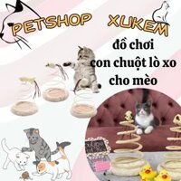 ĐỒ CHƠI CON CHUỘT LÒ XO CHO MÈO