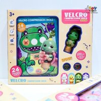 Đồ Chơi Con Dấu Kèm 200 Miếng Dán Sticker Dễ Thương Và Một Quyển Sổ Xinh Xắn Cho Bé