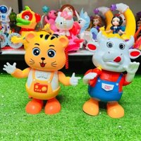 Đồ Chơi Con Hổ, Con Trâu Hát Nhảy Vui Nhộn – Phát Nhạc Giải Trí Cho Bé