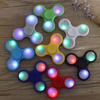 Đồ Chơi Con Quay Giúp Giảm Stress Fidget Spinner Đèn Led 7 Màu Hàng NHẬP KHẨU