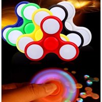 Đồ Chơi Con Quay Giúp Giảm Stress Fidget Spinner Đèn Led 7 Màu Hàng NHẬP KHẨU