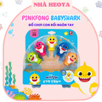 ĐỒ CHƠI CON RỐI NGÓN TAY GIA ĐÌNH CÁ MẬP PINKFONG BABYSHARK FINGER PUPPET PLAY HÀN QUỐC