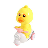 Đồ Chơi Con Vịt Đi Xe Máy Ngộ Nghĩnh Đáng Yêu Cho Bé Ấn Là Chạy - Hồng