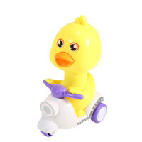 Đồ Chơi Con Vịt Đi Xe Máy Ngộ Nghĩnh Đáng Yêu Cho Bé Ấn Là Chạy - Tím
