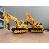 Đồ chơi công trình xe cẩu xe múc ô tô ben loại nhỏ chạy bánh đà, Đồ choi xe múc cho bé