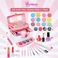 Đồ chơi cốp trang điểm và làm nail, Vali trang điểm quà tặng cho bé gái - Lana Queen