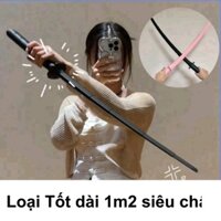 Đồ chơi Cosplay kiem Katana en hóa trang Samurai Demon Slayeloại tốt 1m2 siêu chất 1421 1-1