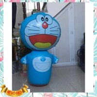 Đổ chơi cột hơi đồ chơi trang trí hình lật đật Doraemon