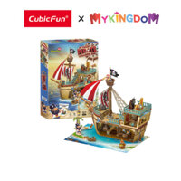 Đồ Chơi CUBIC FUN  Trẻ Em Xếp Hình 3D: Kho Báu Tàu Hải Tặc P832H