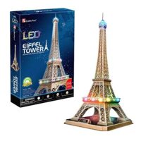 Đồ chơi Cubic Fun - Xếp hình 3D - Led Eiffel L091h