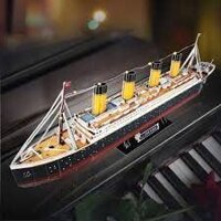 Đồ chơi Cubic Fun - Xếp hình 3D - Led Titanic L521H