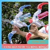Đồ chơi Cung Thiên Thần bắn bong bóng và nước, đồ chơi ngoài trời