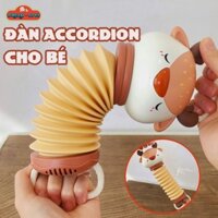 Đồ Chơi Đàn Accordion Hình Shiba, Hươu, Cáo Phát Nhạc Cho Bé - Đồ Chơi Nhạc Cụ Giúp Bé Nâng Cao Cảm Nhận Âm Nhạc