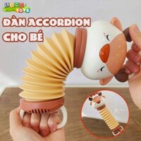 Đồ Chơi Đàn Accordion Hình Hươu, Cáo, Voi Phát Nhạc Cho Bé - Đồ Chơi Âm Nhạc Giúp Bé Nâng Cao Cảm Nhận Âm Nhạc