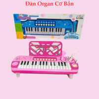 Đồ Chơi Đàn Organ Có Mic Cho Bé Tập Làm Quen Với Âm Nhạc, 2 Màu Hồng và Xanh, Phát Nhạc Đa Dạng Chất Liệu Cao Cấp