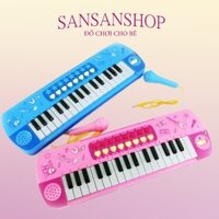 Đồ chơi đàn piano cho bé có đàn nhạc và micro
