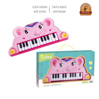 Đồ Chơi - Đàn Piano Hình Chú Voi - Tatu Kids - Giúp phát triển tài năng âm nhạc của bé