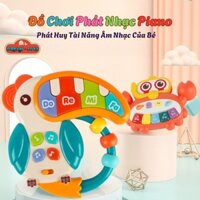 Đồ Chơi Đàn Piano Hình Vẹt, Cua Dễ Thương - Đàn Phát Nhạc, Numbers Learning Toucan Hỗ Trợ Giúp Bé Phát Triển Trí Tuệ