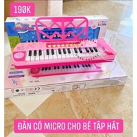 Đồ chơi Đàn piano kèm micro có thể hát cho bé