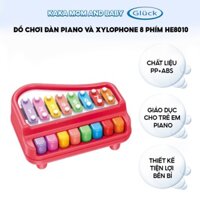 Đồ chơi đàn piano và Xylophone 8 phím Gluck HE8010 Vocal Piano