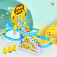 Đồ chơi đản vịt leo thang cầu trượt 3 con vịt