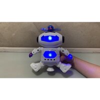 Đồ chơi Dancing Robot - Robot nhảy múa xoay 360 độ | Đồ chơi trẻ em dùng pin (Tặng kèm pin)