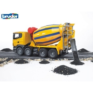 Đồ chơi dạng mô hình theo tỷ lệ thu nhỏ 1:16 xe trộn xi măng