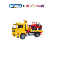 Đồ chơi dạng mô hình theo tỷ lệ thu nhỏ 1:16 BRUDER - Xe cứu hộ MAN T BRU02750