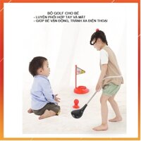 Đồ chơi đánh Golf (bộ Gofl) giúp trẻ vận động, luyện mắt, tay phối hợp tránh xa điện thoại