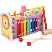 Đồ Chơi - Đập Bóng Hình Con Vật Luyện Vận Động Cho Bé